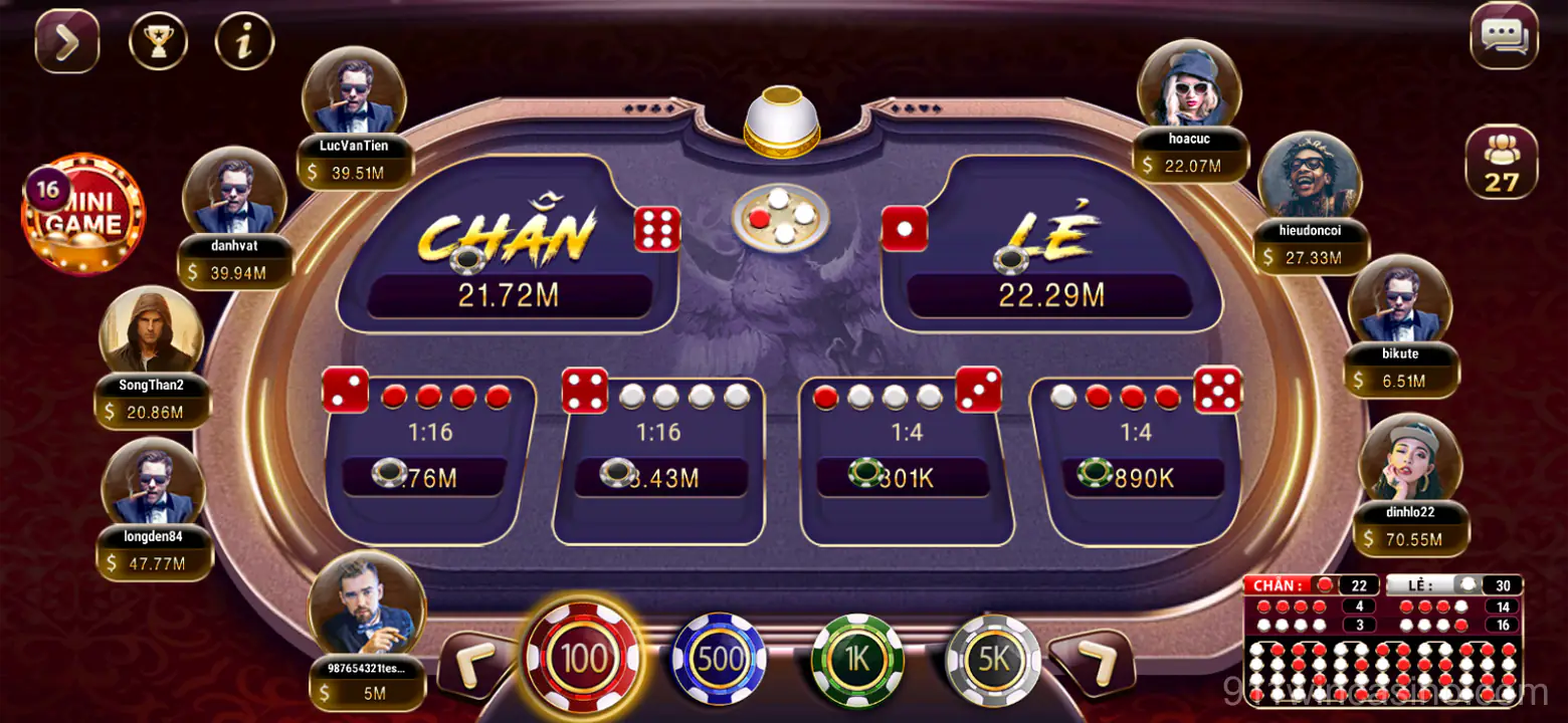 Kho trò chơi đa dạng phong cách vị lai tại 911 casino