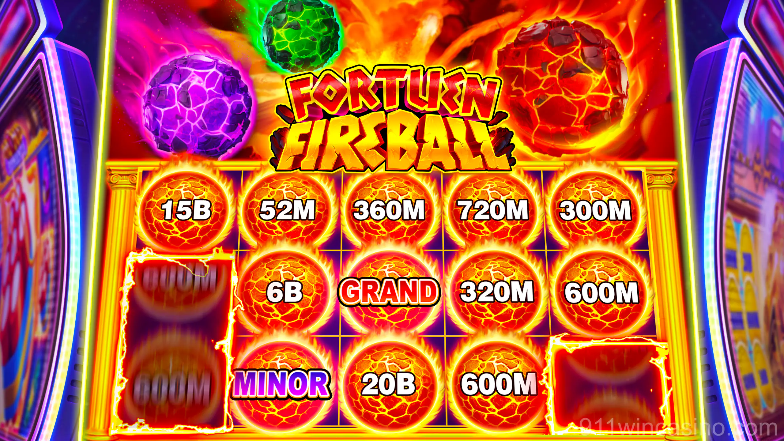 Sảnh game bài 3D đồ họa sắc nét trên ứng dụng 911win